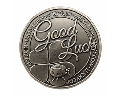 Geluksmunt - Good Luck - Lucky Coin - Strenght - Love - Friendship - Geluk - Wensmunt