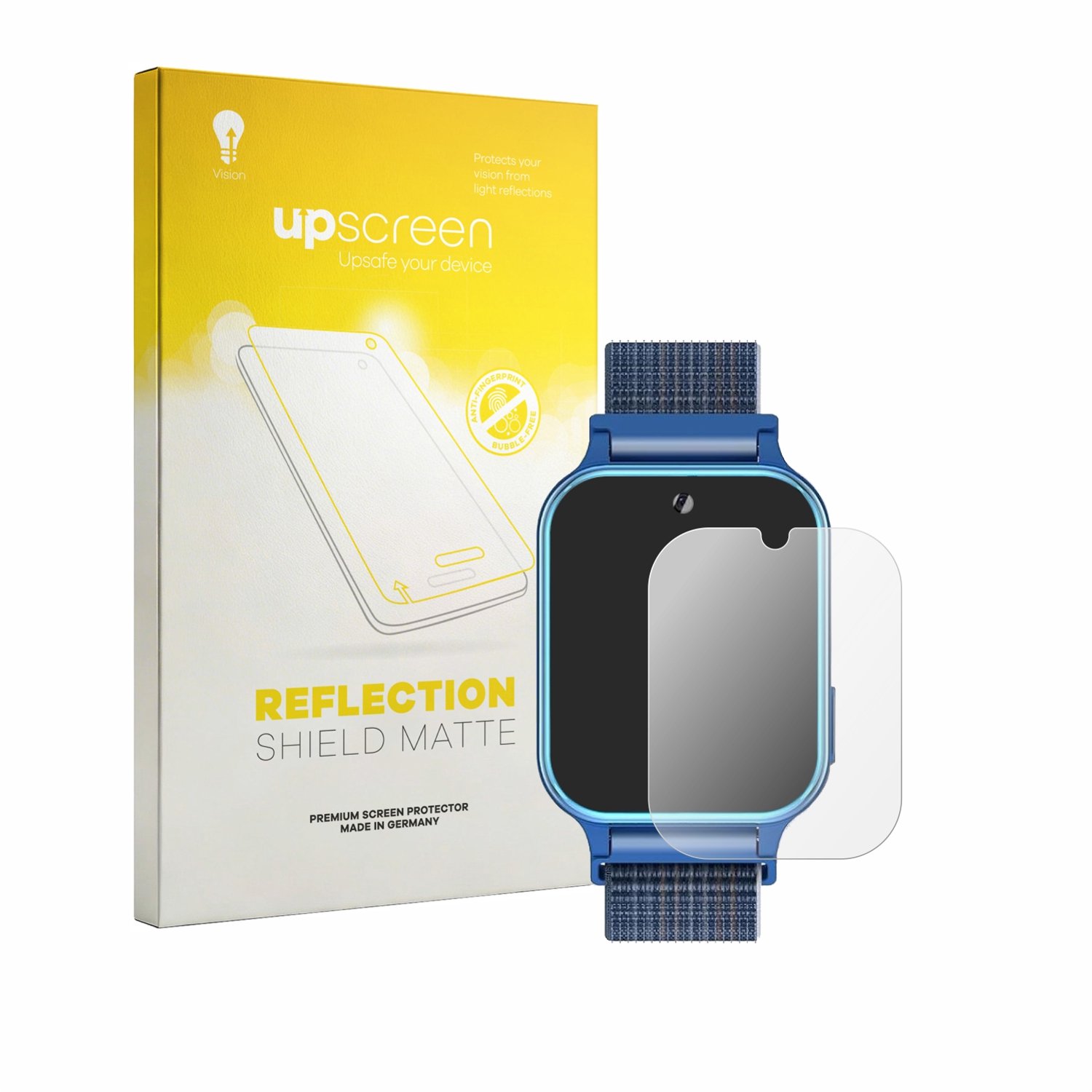 upscreen - Screenprotector voor Pthtechus LT37 1.85" - Folie Beschermfolie anti glare matte