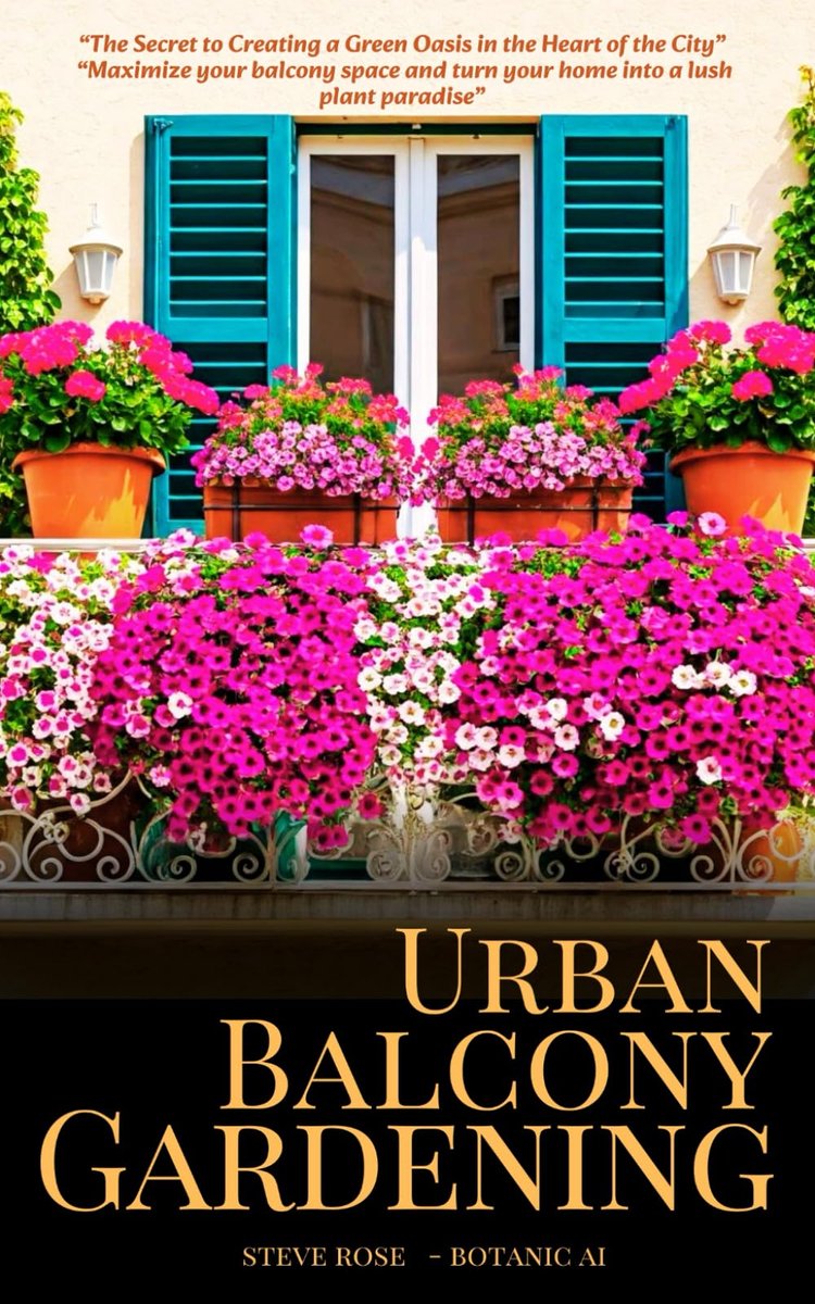 Urban Balcony Gardening: “The Secret to Creating a Green Oasis in the Heart of the City” “Maximize your balcony space - ShopVlot