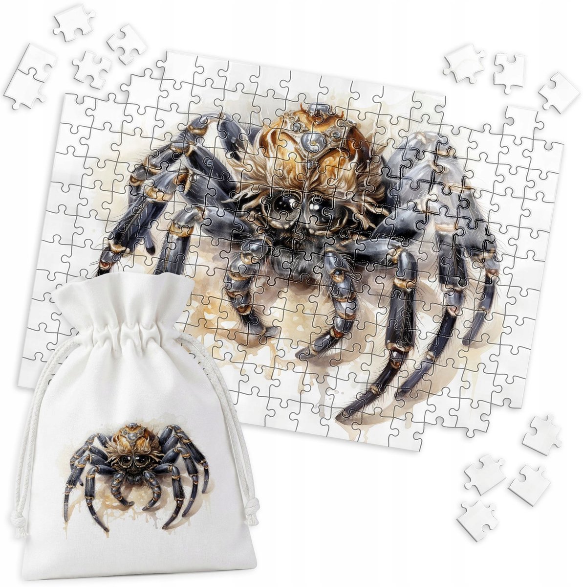 192-delige Puzzel: Insecten & Spinnen - Leuk voor Kinderen