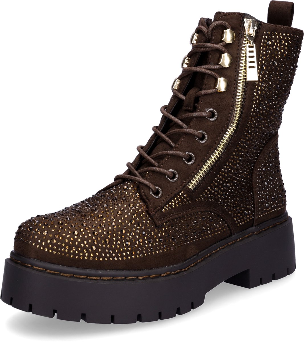 MIDS MARIELLA dames veterschoen bruin