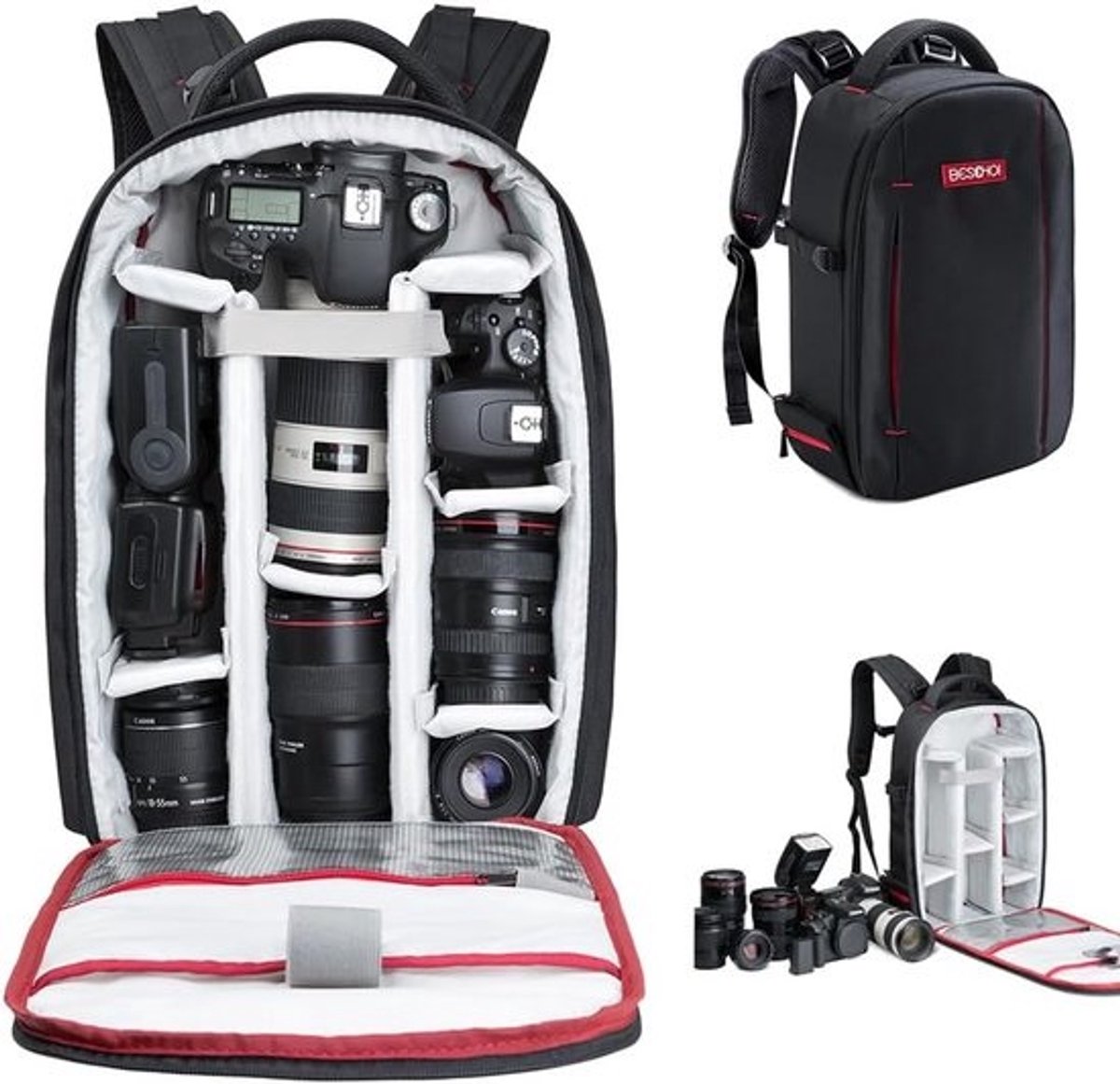Camerarugzak – Cameratas – Camera Rugtas – flexibel