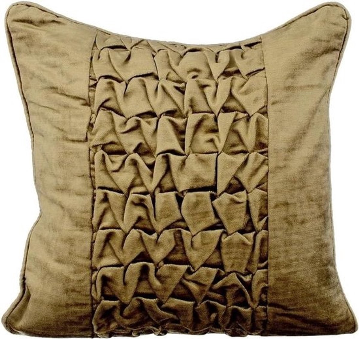 Kussenslopen Set - Sierkussens Fluweel - Woonkamer Decoratie - 100% Handgemaakt - 45x45 cm - Salie Groen