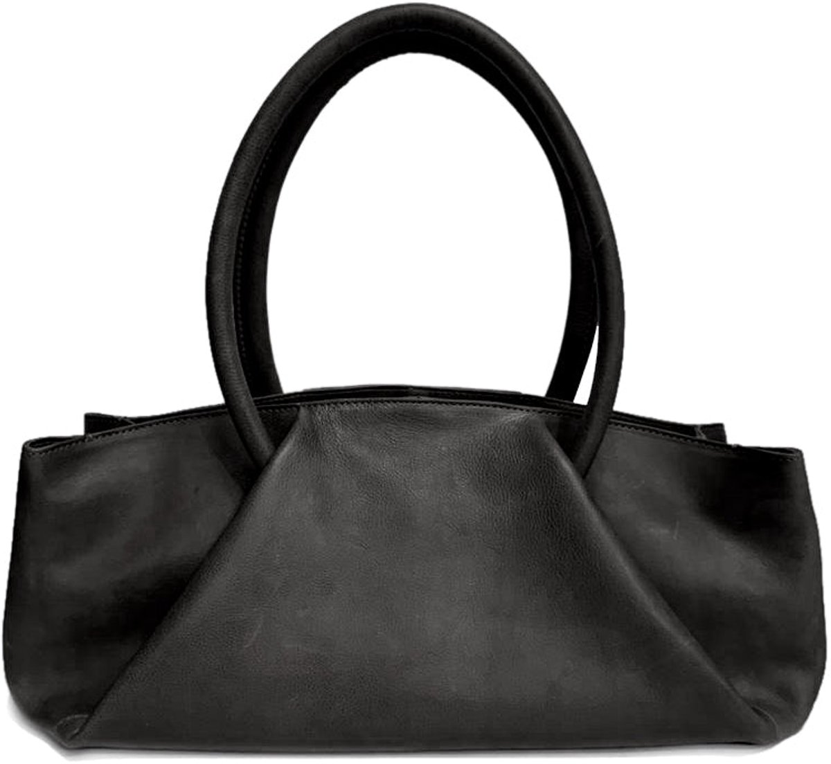 Chabo Bags Bowling Beauty Leren Handtas - Chocolate