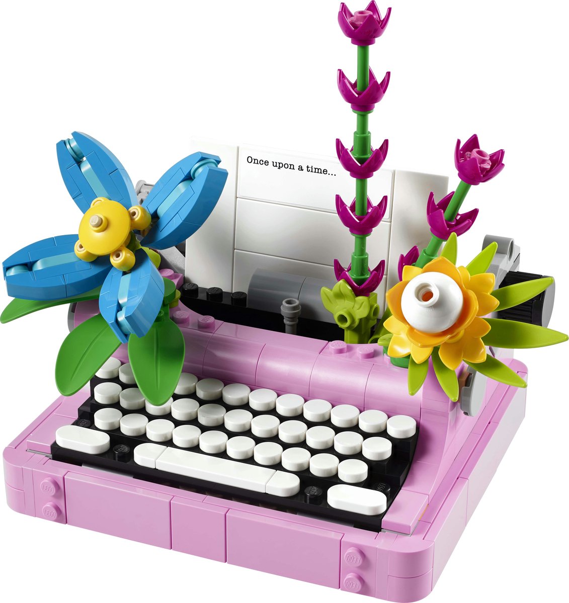 LEGO Creator 3in1 Typemachine met bloemen, Keytar en bloempot Speelgoed voor Kinderen 31169 — afbeelding 12