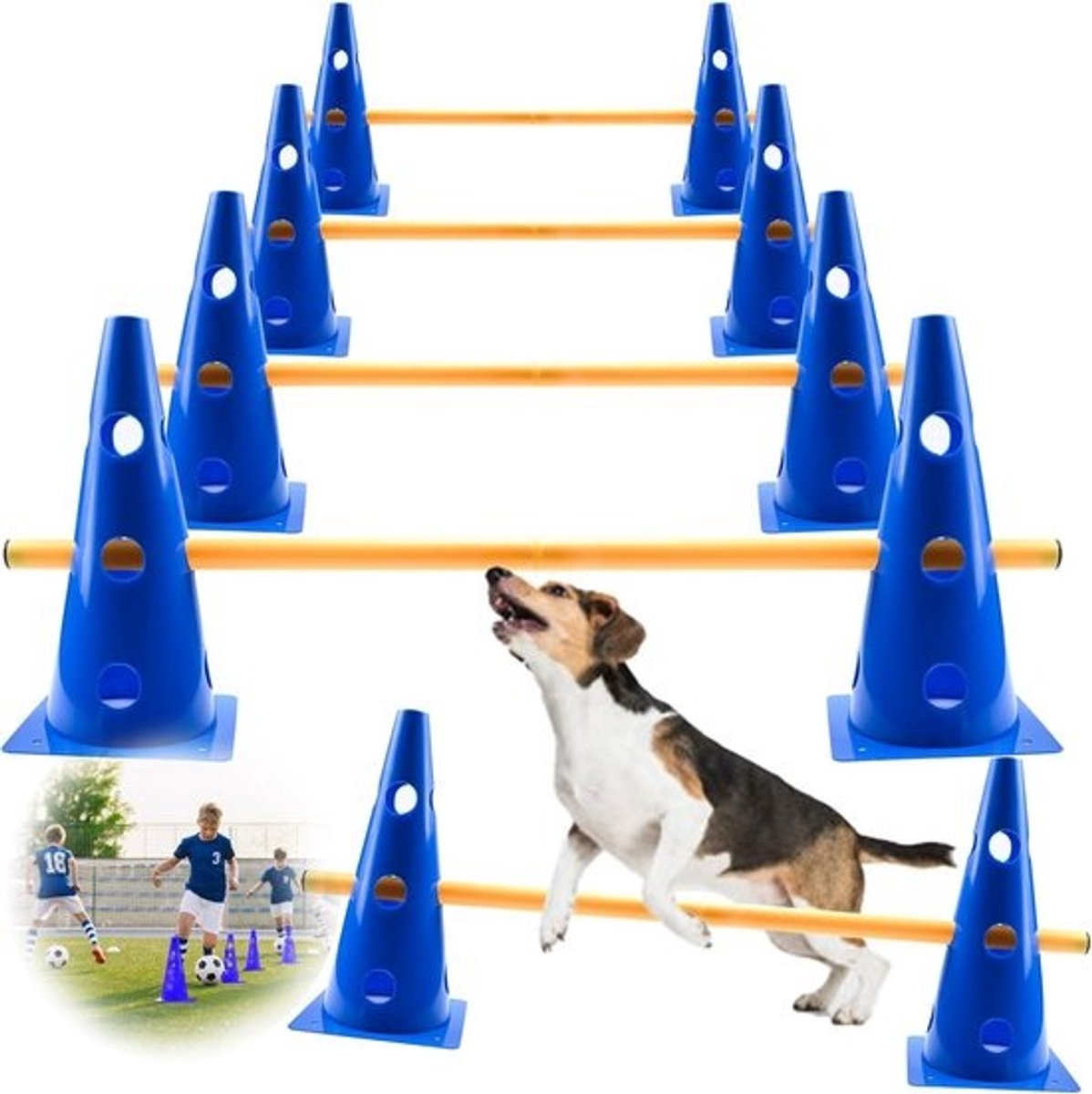 Honden Trainingshorden Set voor Agility en Sport