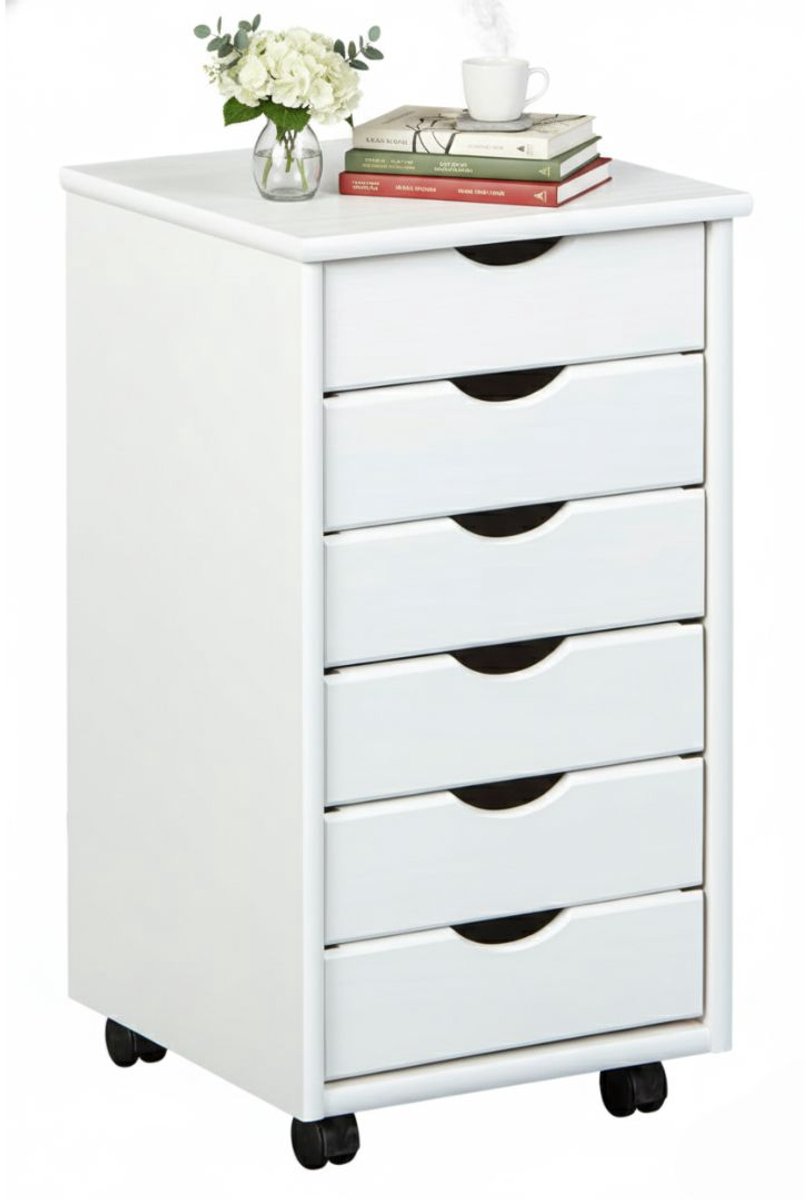 Zolvano® Ladenkastje - Ladeblok Bureau Organizer - Archiefkast -Wit