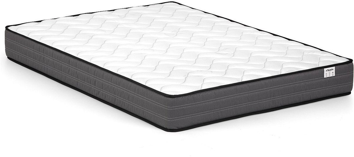 Vente-unique Bed met opbergruimte fluweel crème 200 x 200 cm