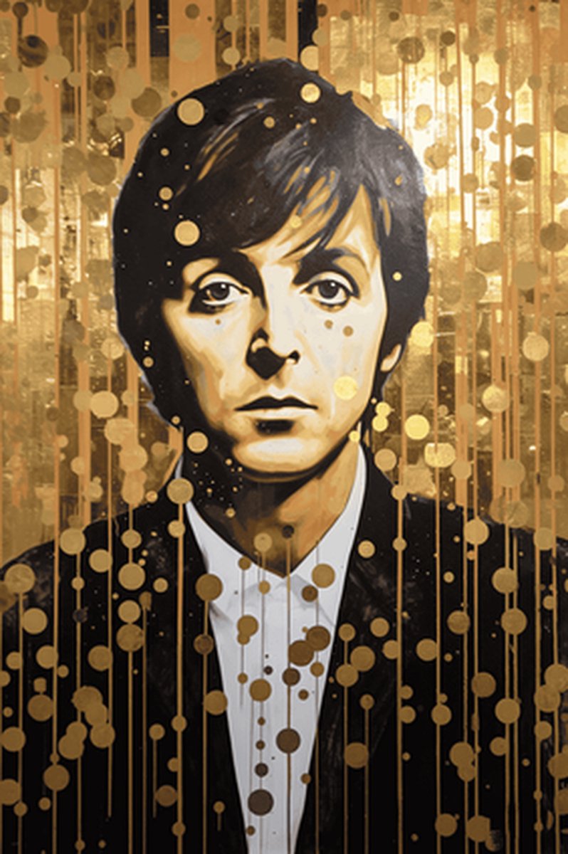 Paul Mccartney Poster - The Beatles - Rock - posters - formaat 70x100cm - L437