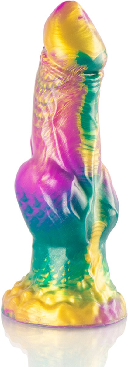 Iris Dildo met Regenboog Details