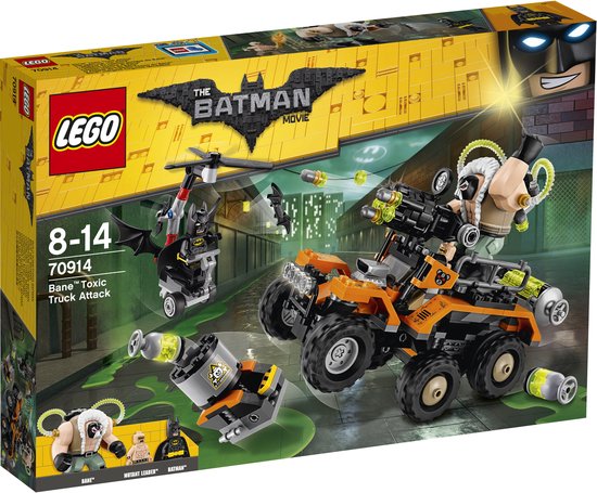 LEGO BATMAN MOVIE Bane giftruck-aanval 70914