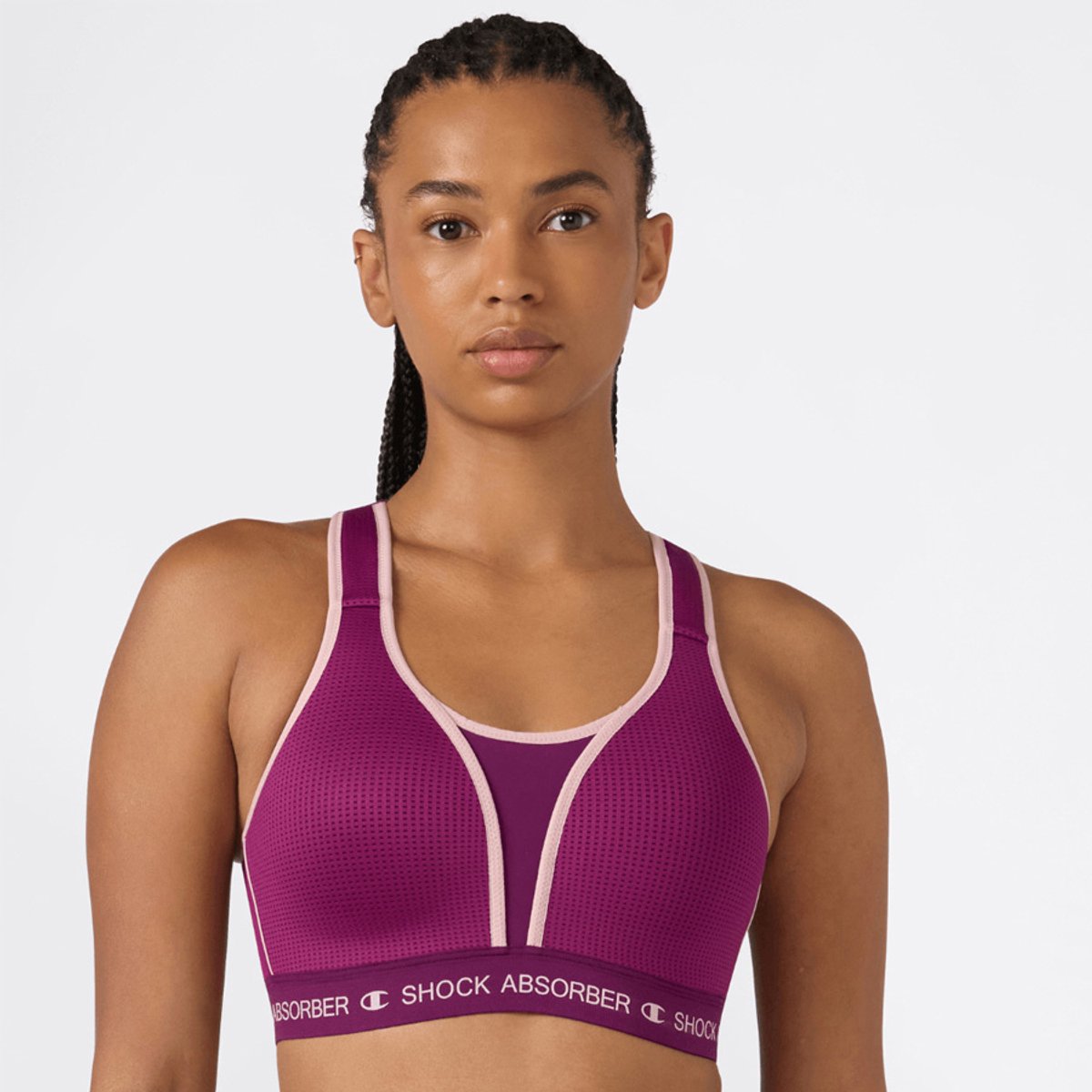 Shock Absorber Ultimate Run Padded - Dark Purple - 85G