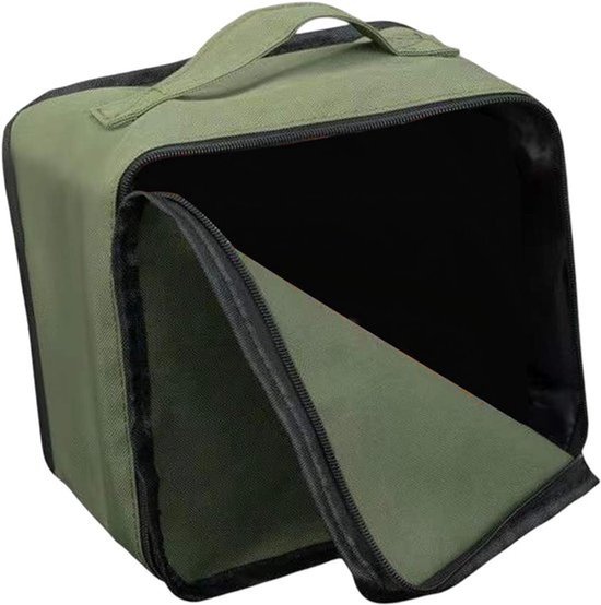 Gasfles Opbergzakken - Gas Tank Hoezen - Picknick Koken - Slijtvast Materiaal - 3 stuks - Zwart — afbeelding 2