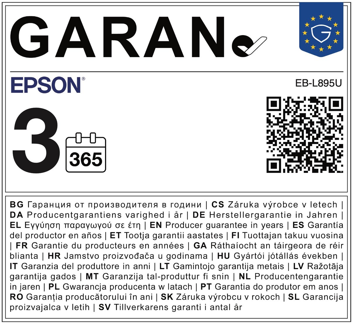 Epson EB-L895U