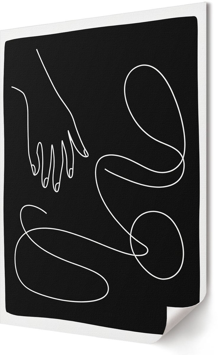 Coloray Polycanvas Wandposter - Reis Naar Mars, Illustratie - A2 - Rood Kunst - Rechthoek - Wandkunstwerk - Woonkamer, Slaapkamer, Kantoor - Popcultuur