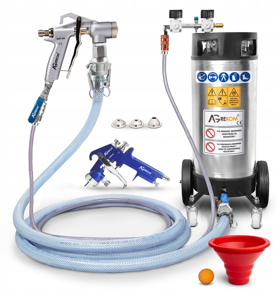 Professionele Spuitmachine voor Pleisterwerk, Gips en Verf - 18L