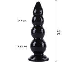 Hidden Desire Anale speeltjes - Buttplug Balls 32 cm