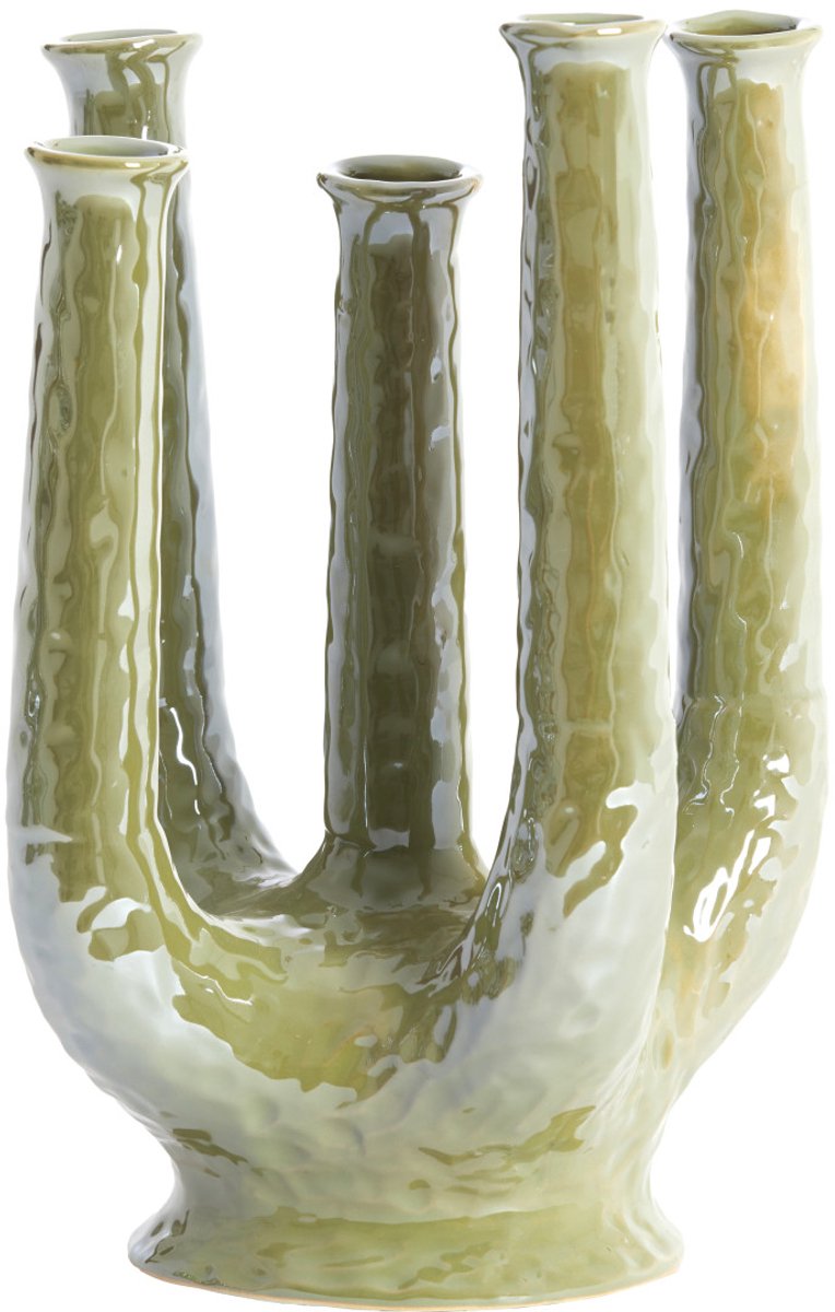 Light & Living Vaas LEONJO - 24x18x36 cm - Groen