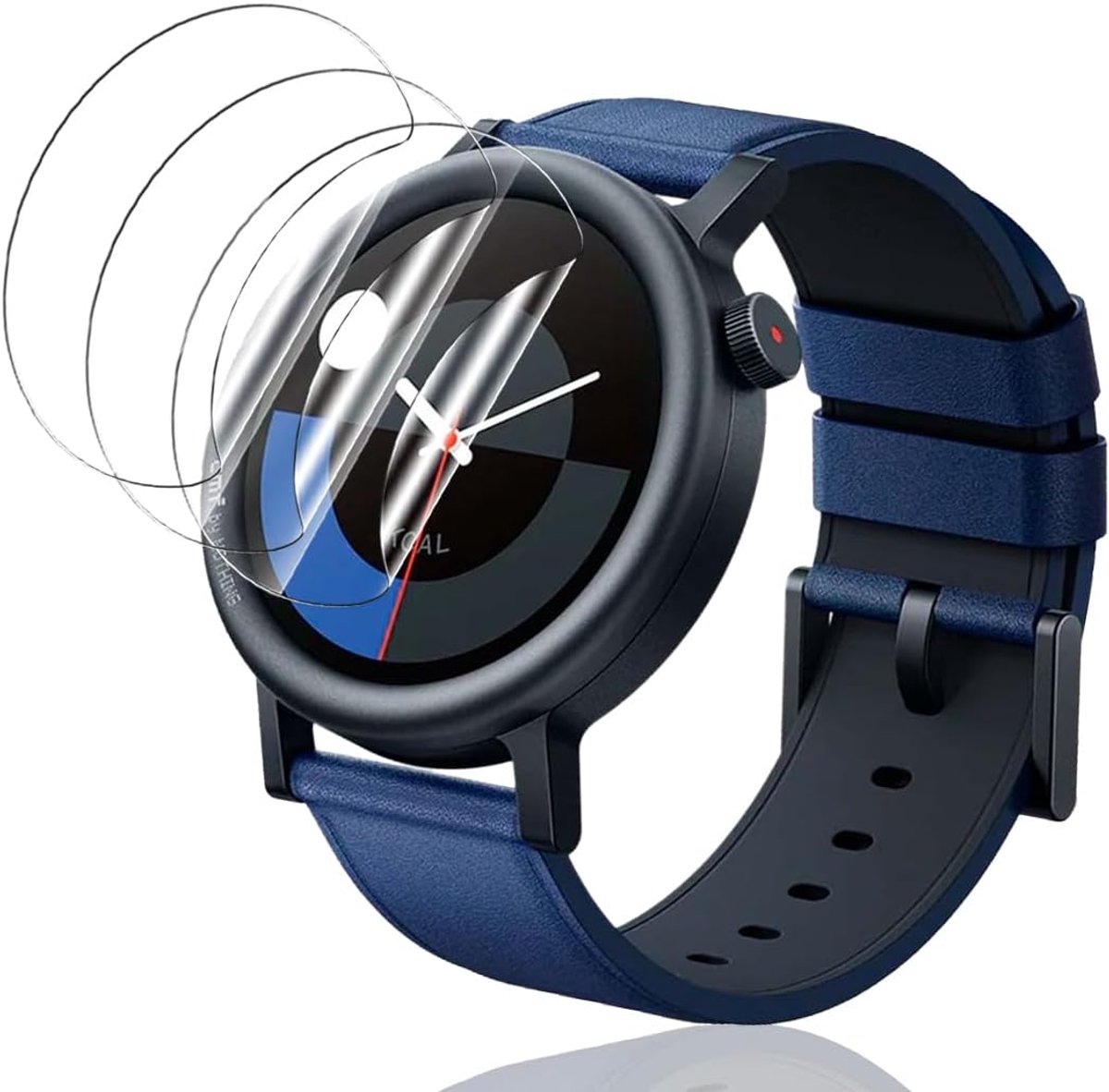 Displaybeschermfolie voor Nothing CMF Watch Pro 2, flexibele TPU-folie [3 stuks] zonder luchtbellen, transparant, HD-displaybeschermfolie voor Nothing CMF Watch Pro 2