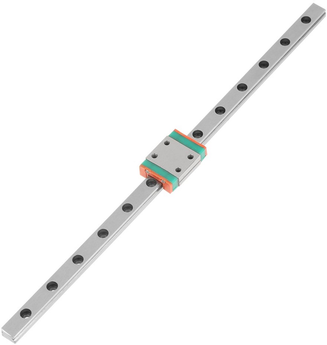 1 stks Lineaire Rail Staal Lineaire Geleiderail Lineaire Rail Staaf met Lagers Glijbaan Blok Lineaire Lagerzitting(200mm)
