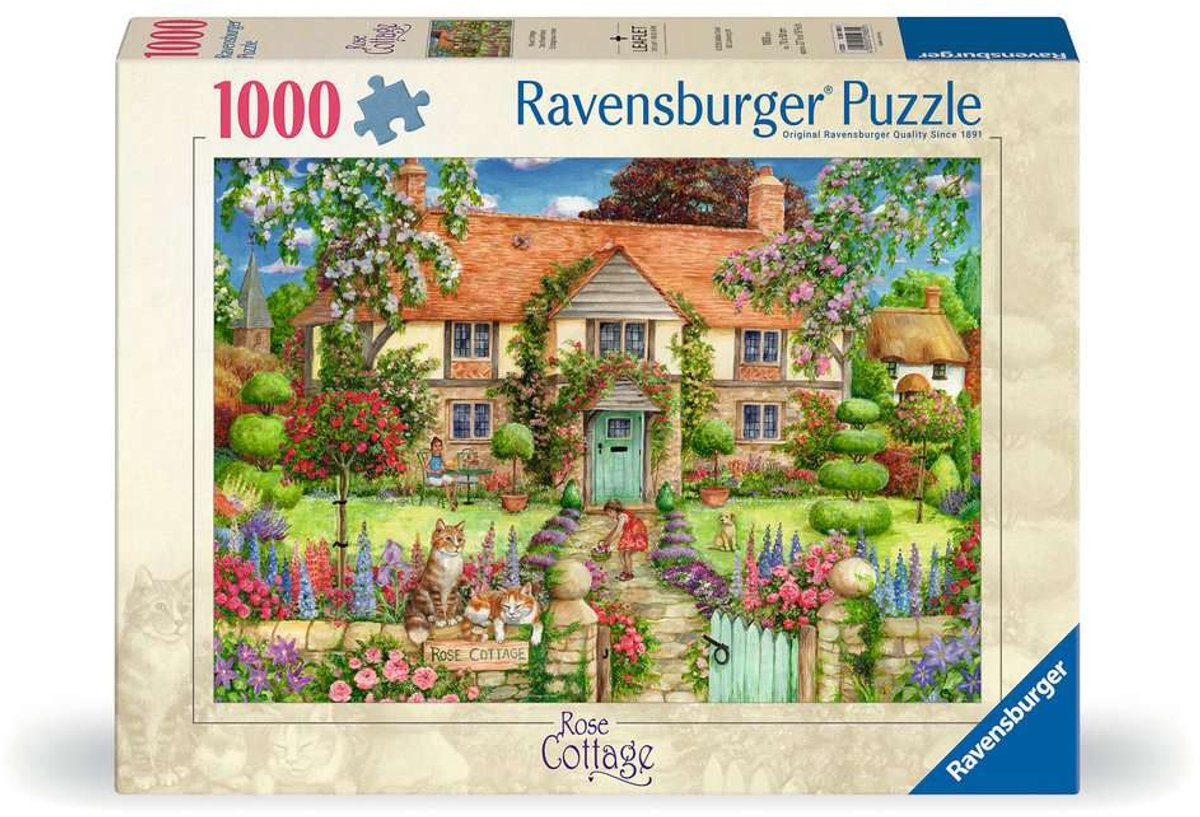 Rozenhuisje - 1000 stukjes