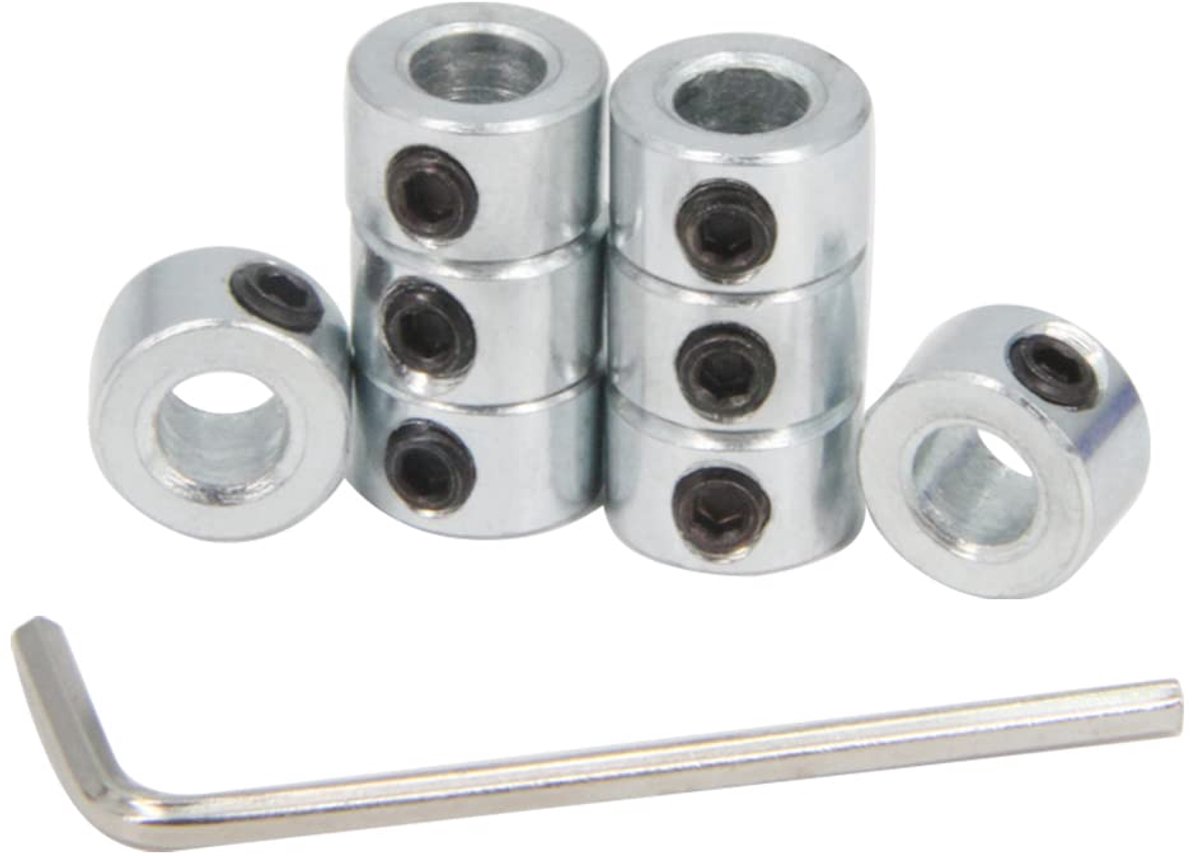 Sets schroef met 1/2" buitendiameter en 5/16" breedte. (1/4 inch)