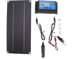 Krachtige 600W Zonnepaneel Set met Accu en Omvormer voor Duurzaam Energie Systeem en Off-Grid Toepassingen