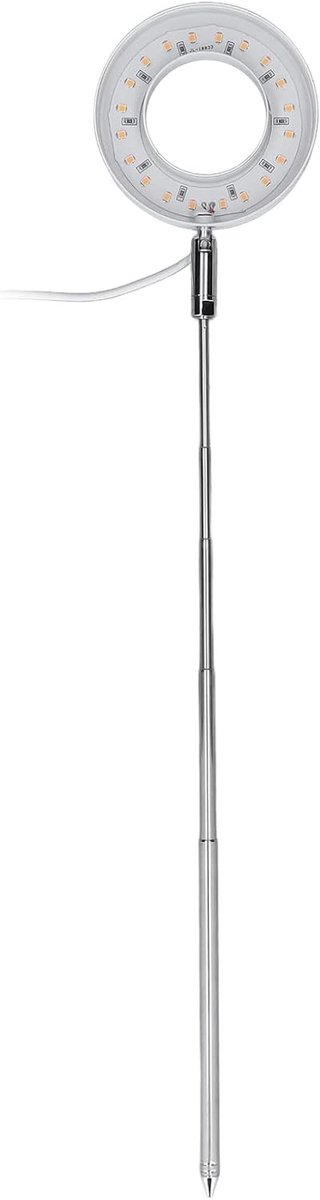 LED Plant Grow Lamp met 4 Niveaus van Helderheid, Timer en Volledig Spectrum voor Binnenplanten, Ideaal voor Kleine Ruimtes en Dagelijks Gebruik