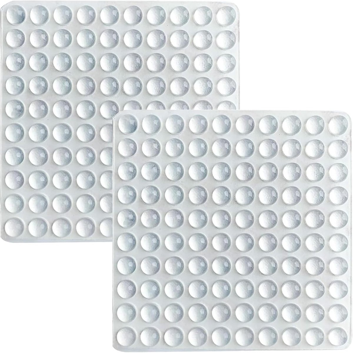 200 Stuks 8x2mm Halve Cirkel Meubelbeschermers – Lijm Rubber Pads, Antislip, Krassenbestendig, Transparante Dempers voor Geluidsreductie en Vloerschade Preventie