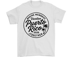 2026 Puerto Rico Shirt – Making Memories Together – Vakantie Outfit – Unisex T-Shirt voor Dames & Heren – Leuk Cadeau