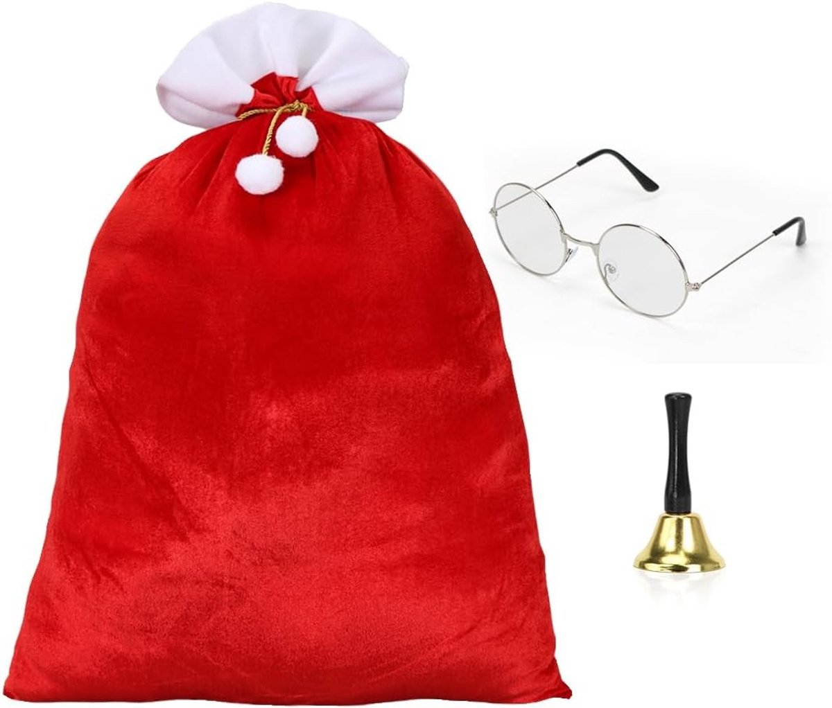 Kerstkostuum Set voor Kinderen - Feestelijke Outfit voor Kerstmis, Verkleedpartij en Winterse Evenementen