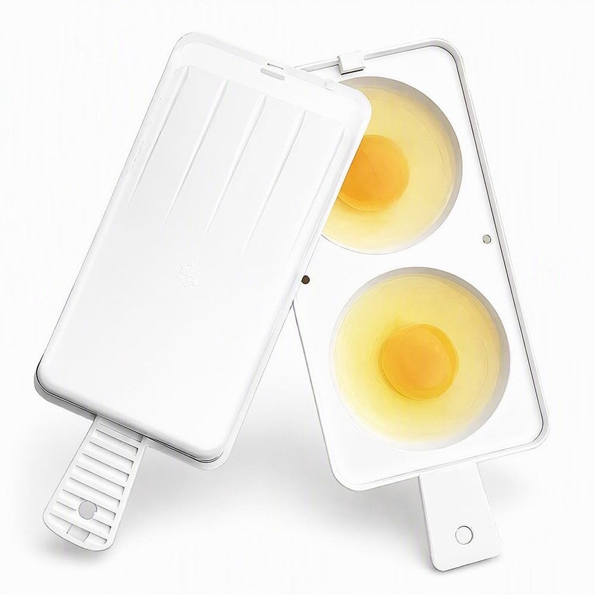 Magnetron-eierkoker, keuken-eierkoker, eierstoomvorm, 1 stuk
