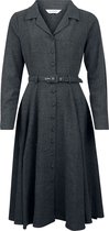 Banned Marigold Dress Dames Midi-jurk - zwart - XXL