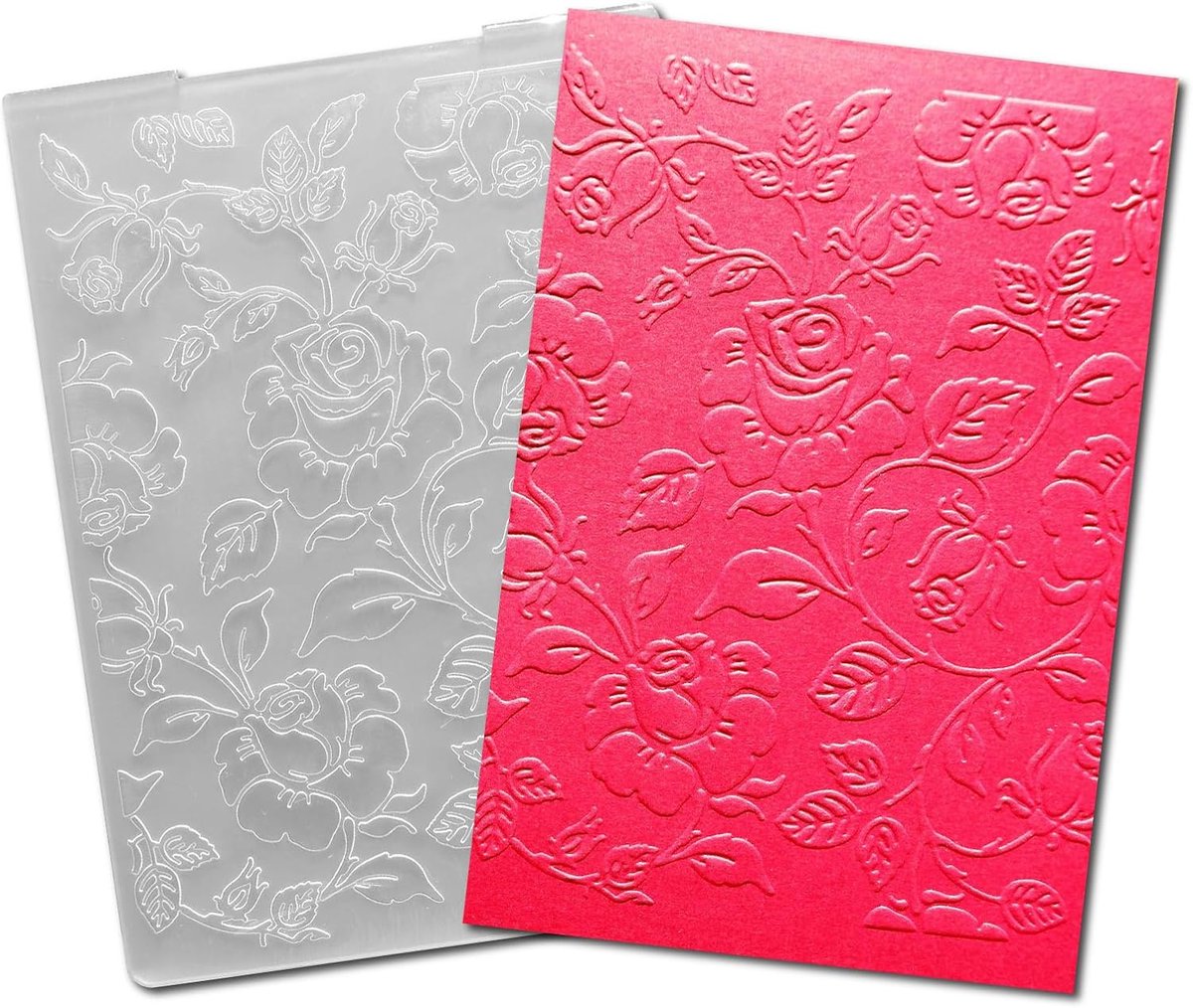 Achtergrond Plastic Embossing Mappen voor Kaarten Maken Bloemen Bloemen Embossing Map voor Gift Tag Papier Crafting Woondecoratie