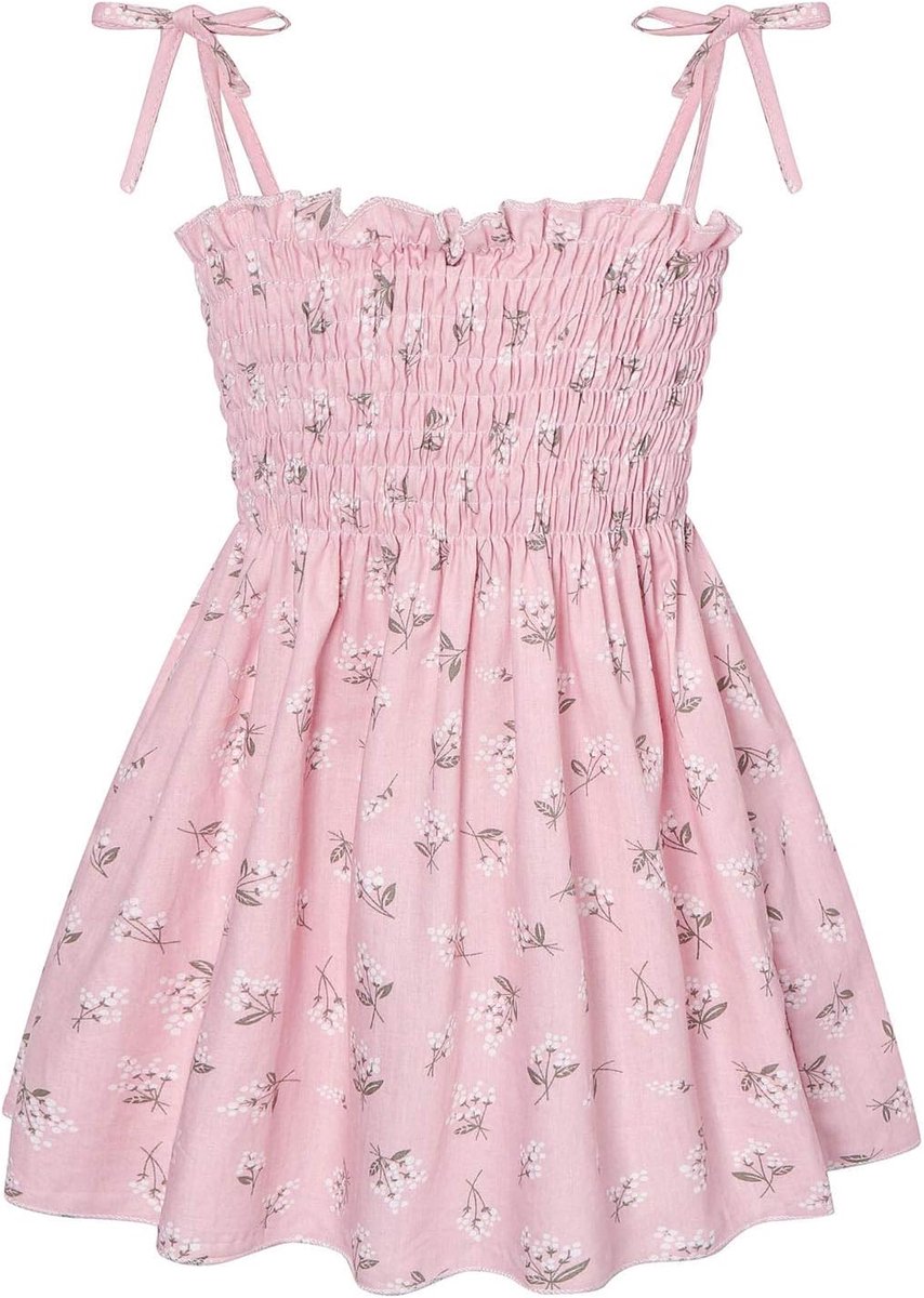 Meisjesjurk, prinses, tule, regenboog, pailletten, avond, party, verjaardag, show, schattig, modieus, kinderen, chic, mouwloos, A117