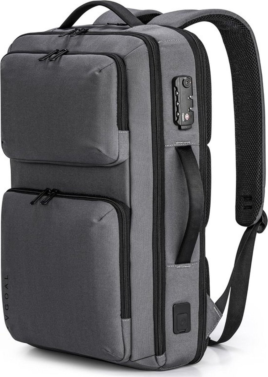 3-in-1 Laptop Rugzak 17.3 Inch - Veelzijdige Computer Tas voor Heren en Dames