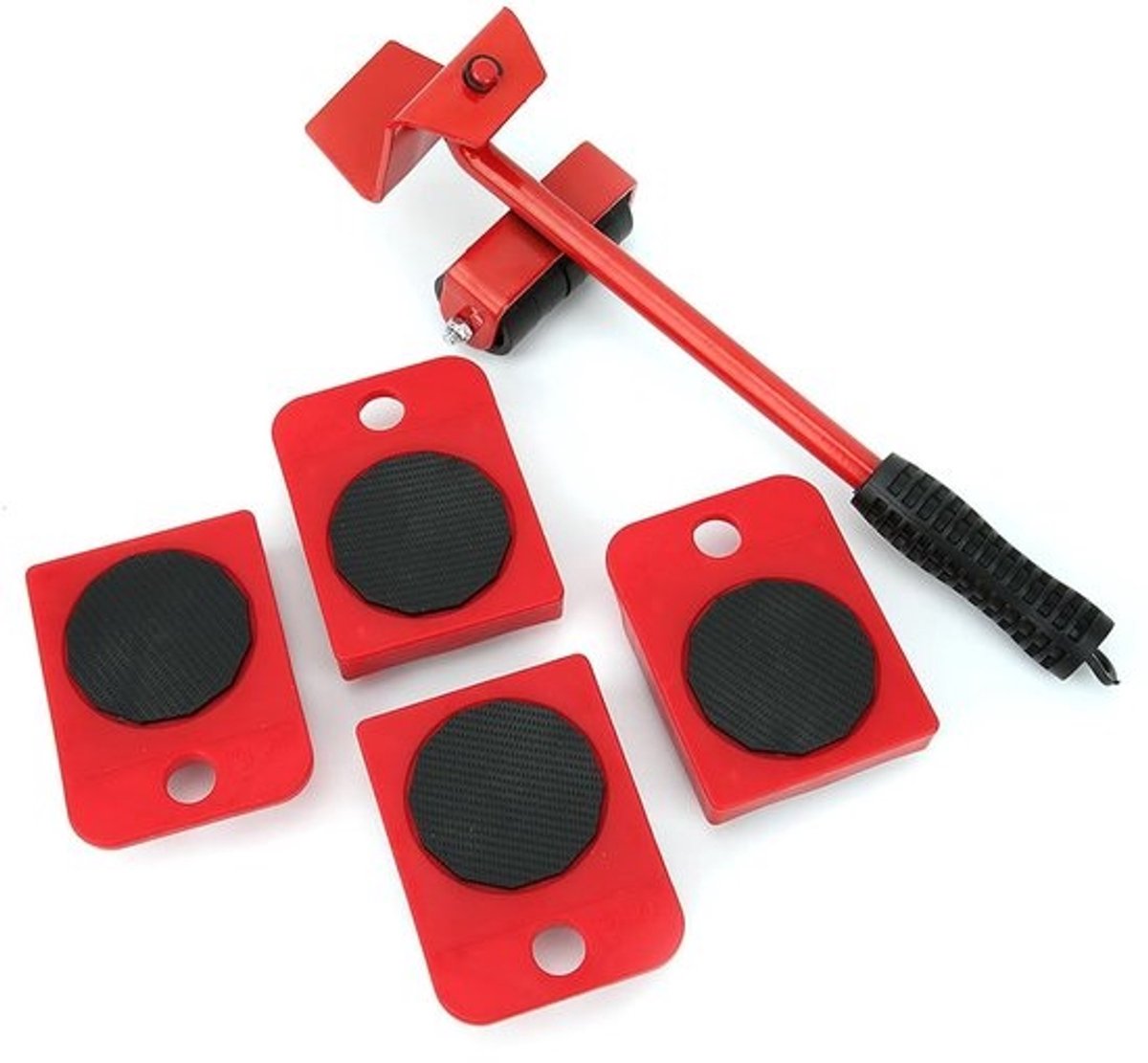 4-pack schuifregelaars - Zware meubelheffertransportgereedschappen voor veilig verplaatsen