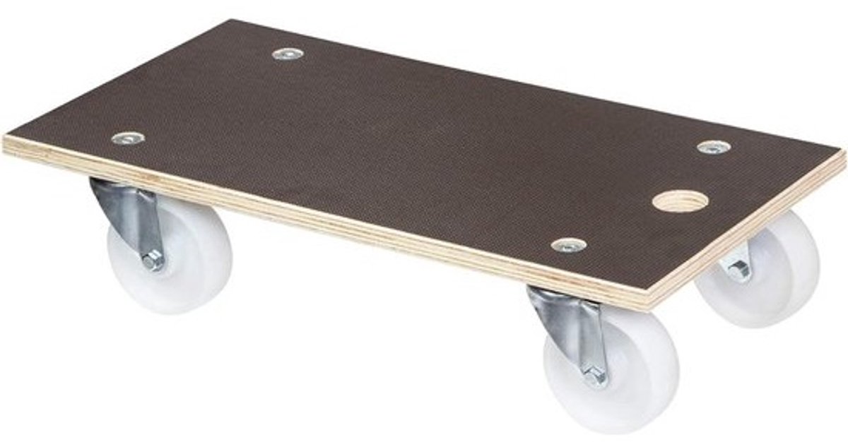 Transport dolly MM 1111 - 575 x 30 cm - zwaar beladen dozen - draagvermogen 400 kg