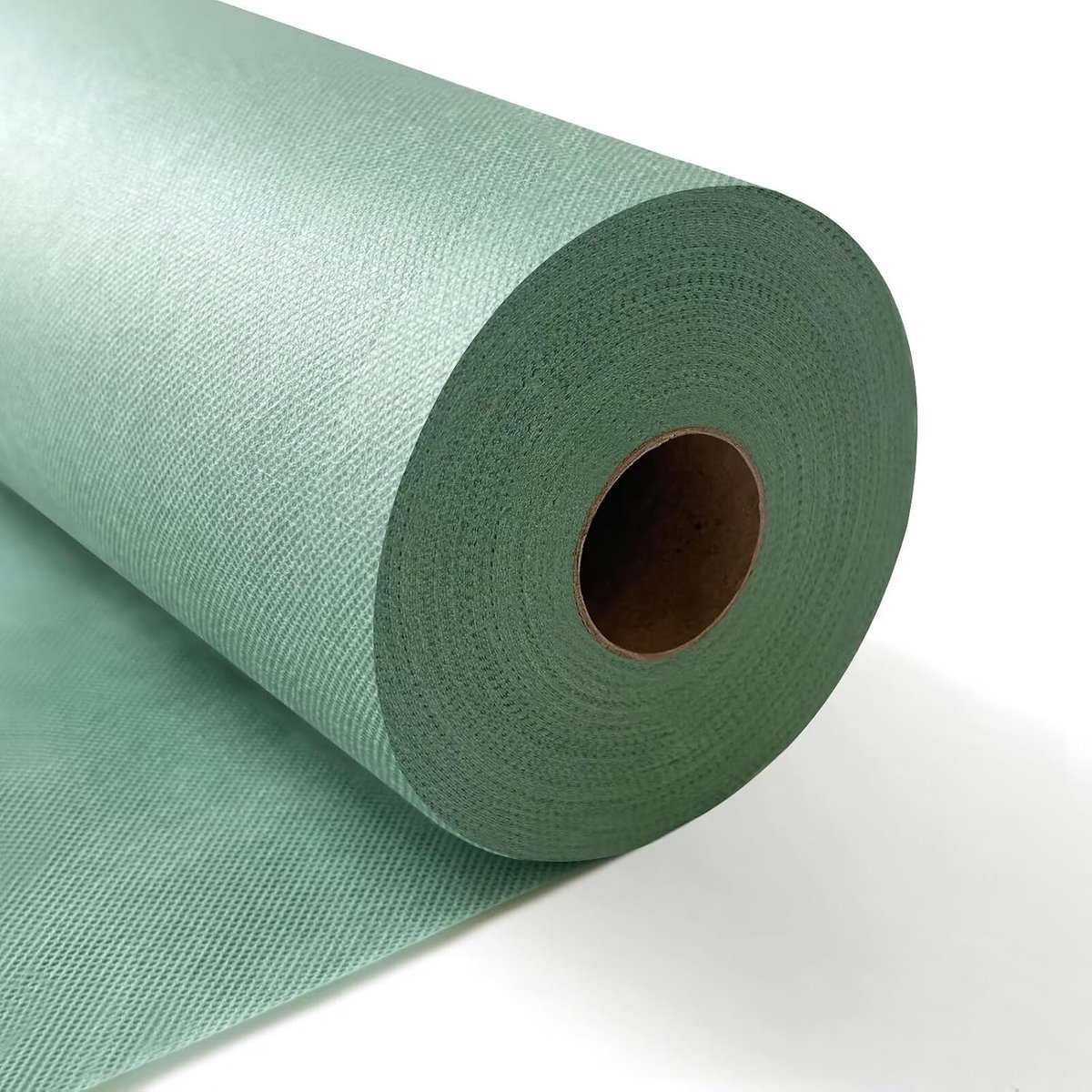 Home Tafelloper, tafelband, 0,3 × 25 m, eucalyptusgroen, wegwerp vlies op stof, vergelijkbaar met tafelkleed, rol, feest, bruiloft, verjaardag, decoratie