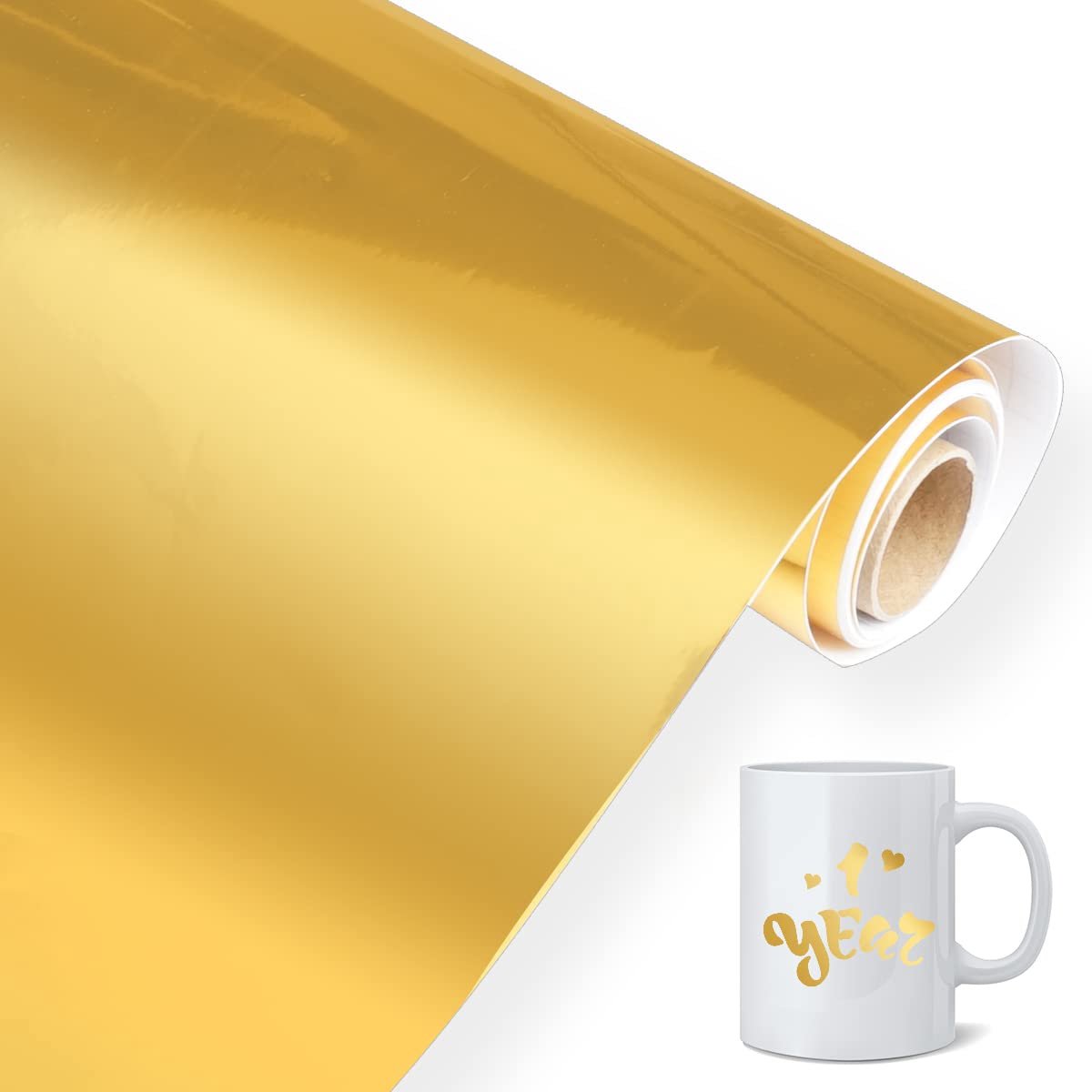 Gouden vinylfilmplotter voor Cameo 4