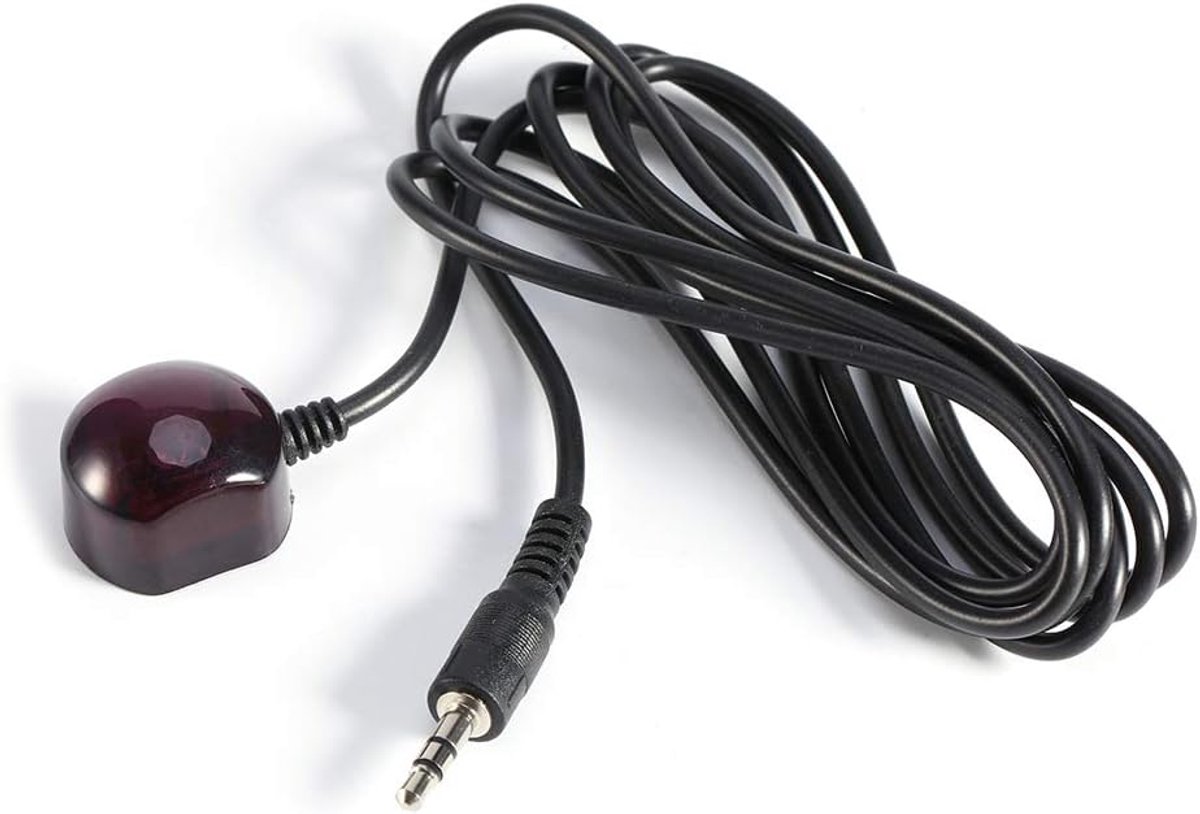 Universele IR-repeater met 3,5 Mm Stekker, Infrarood Externe -emitter voor 38 Tot 56 KHz AV-apparatuur, STB-boxen