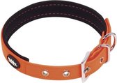 Nobby - honden halsband - cover - oranje - 50 tot 60 cm - 2,5 cm