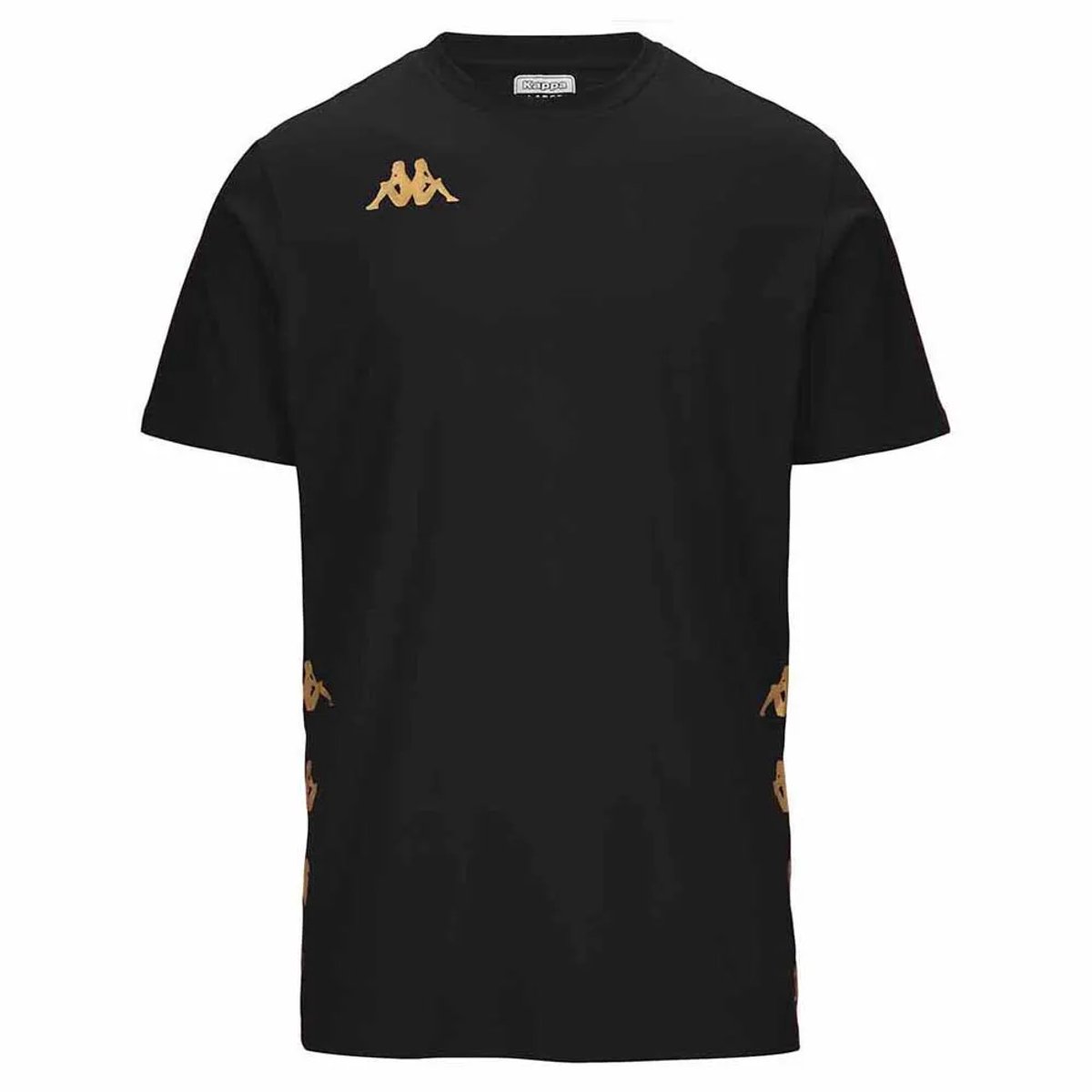 Kappa Giovo T-shirt Met Korte Mouwen Zwart 2XL Man