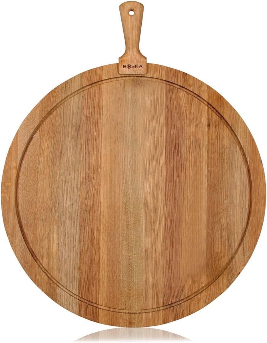 Ronde Serveerplank XL van Europees Eikenhout - 55 cm