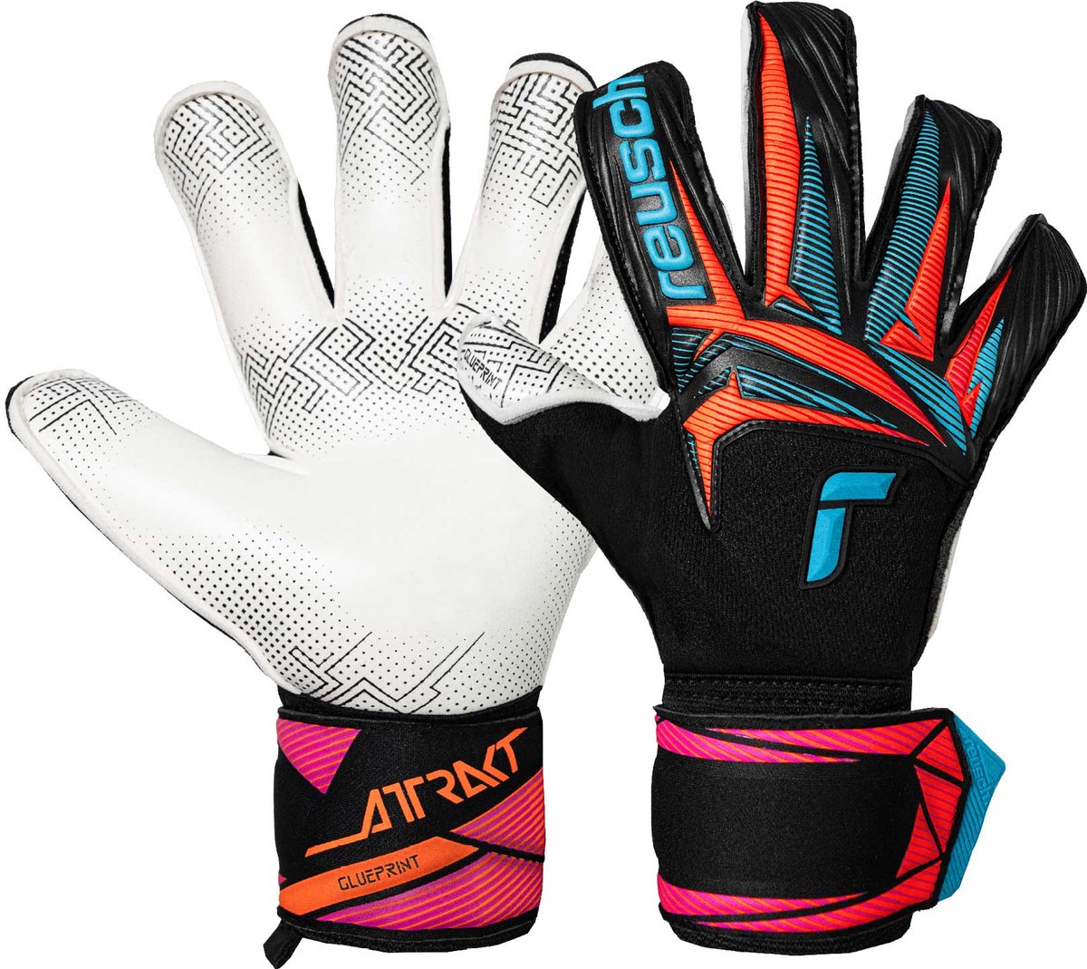 Reusch Attrakt Advance Evolution Glueprint Keepershandschoenen Zwart 9.5