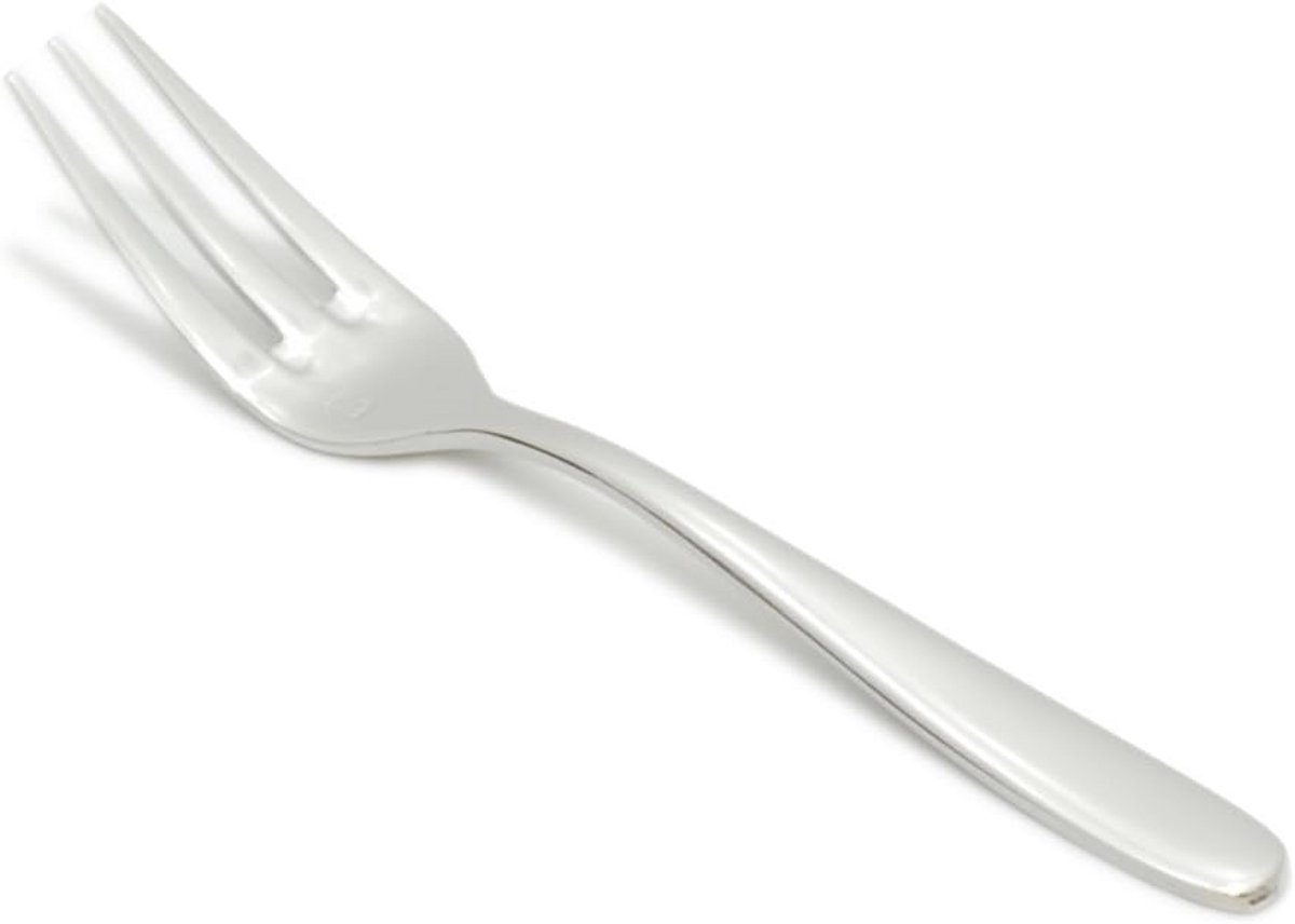 Flatware Set 5-delig 18/10 RVS voor Voorgerechten en Taartvorkjes - Zilver