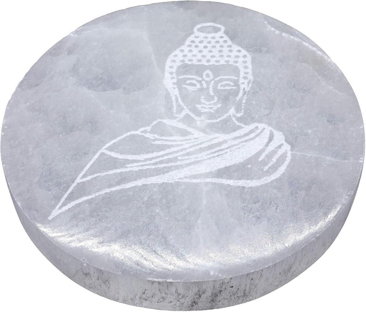 Seleniet Minerale Steen voor Kristaltherapie en Meditatie – 10 cm