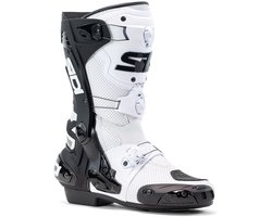 Sidi Rex Air Wit Zwart 25 Motorlaarzen - Laars