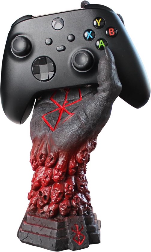 Standaard voor koptelefoon en controller - Rood-zwart, ideaal voor gaming decoratie — afbeelding 5