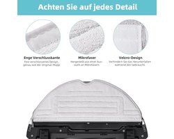 6-delige dweilaccessoireset voor Geschikt voor Roborock S8/S8+/S7 MaxV/S7 MaxV Plus/S7 MaxV Ultra/S7 Pro Ultra/S7/S7+ robotstofzuigers